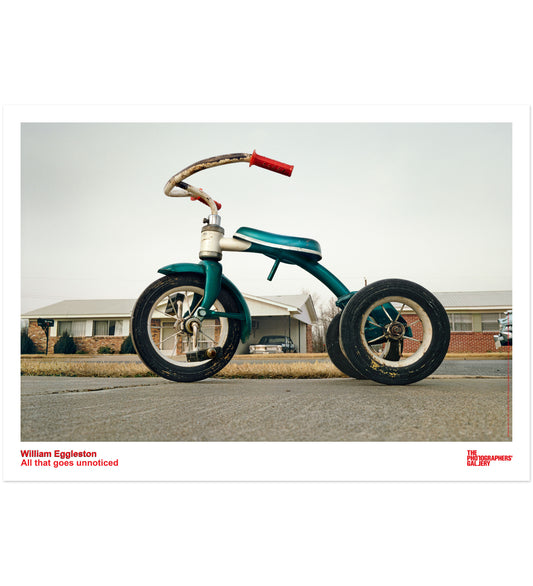 William Eggleston: All that goes unnoticed A2 Print Poster (Tricycle)