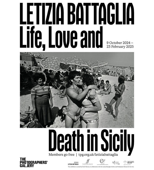 Letizia Battaglia: Life, Love and Death in Sicily  Poster A2 "Mondello Beach"