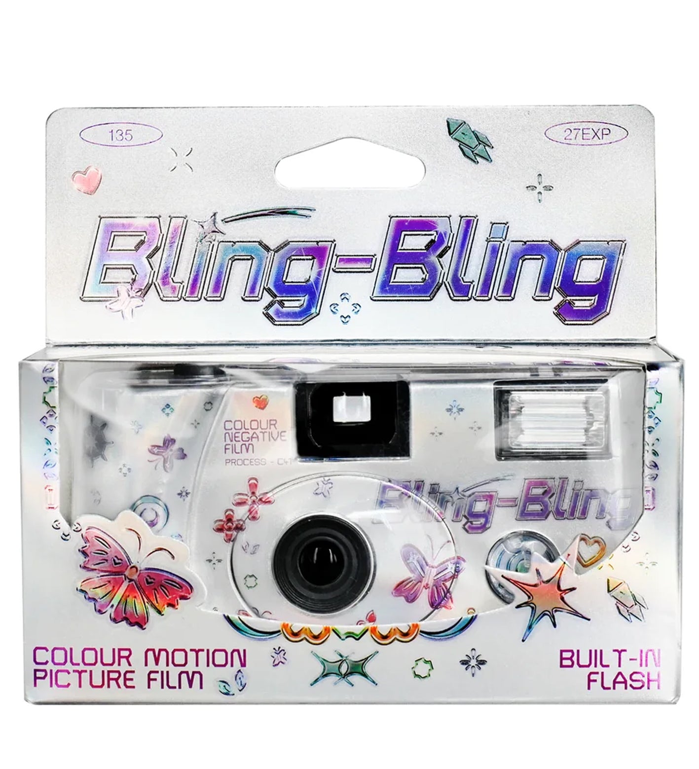 Retocolor Bling-Bling 400 35mm Single Use Camera 27 exposures