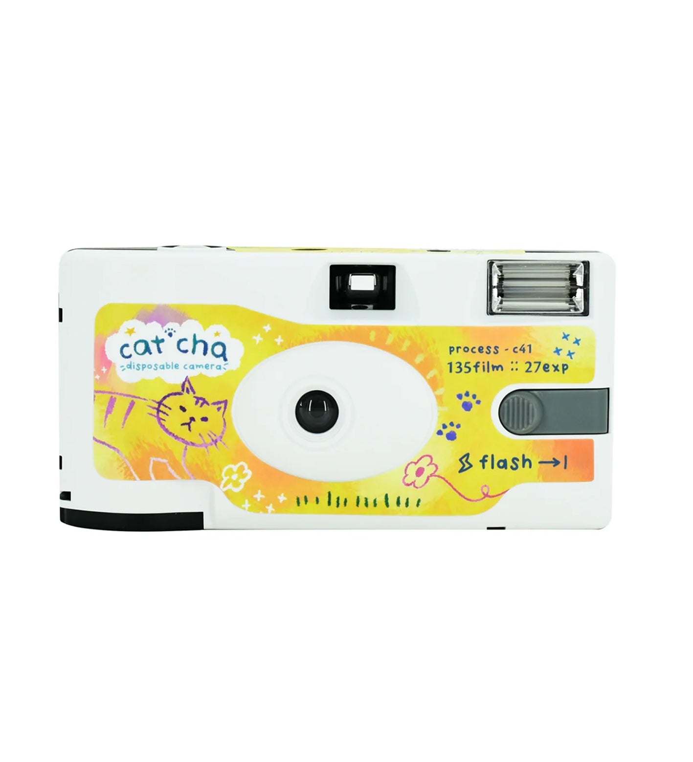 Retocolor Cat'cha 400 35mm Single Use Camera 27 exposures