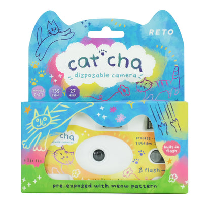 Retocolor Cat'cha 400 35mm Single Use Camera 27 exposures