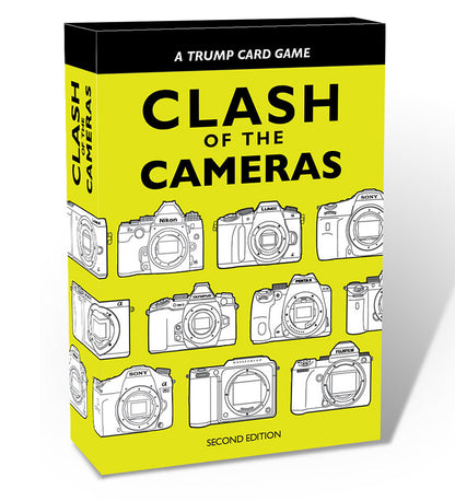 Clash of the Cameras Top Trumps Card Game