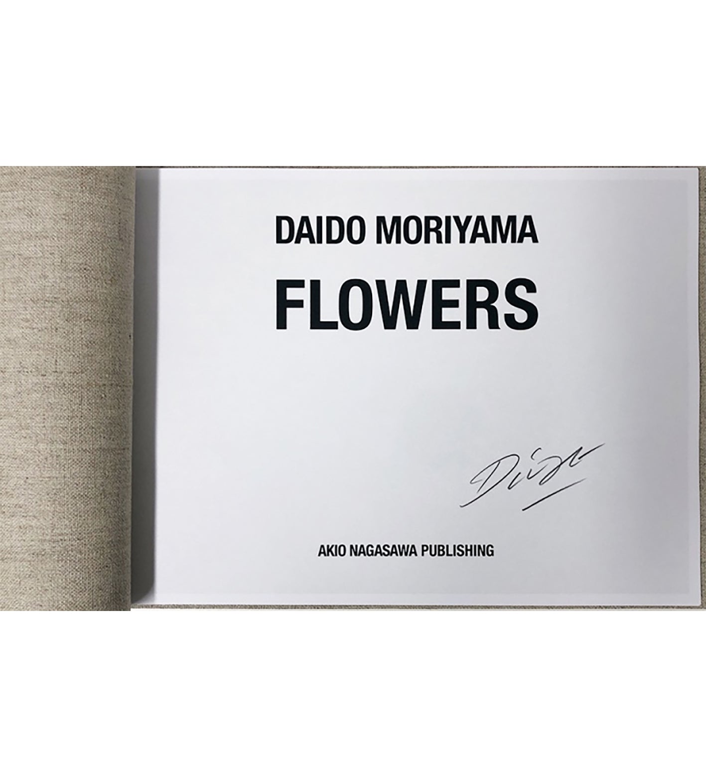 Daido Moriyama: Flowers (Signed)