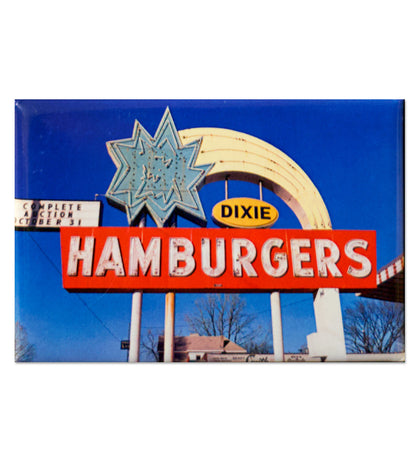 William Eggleston Fridge Magnet (Hamburgers)
