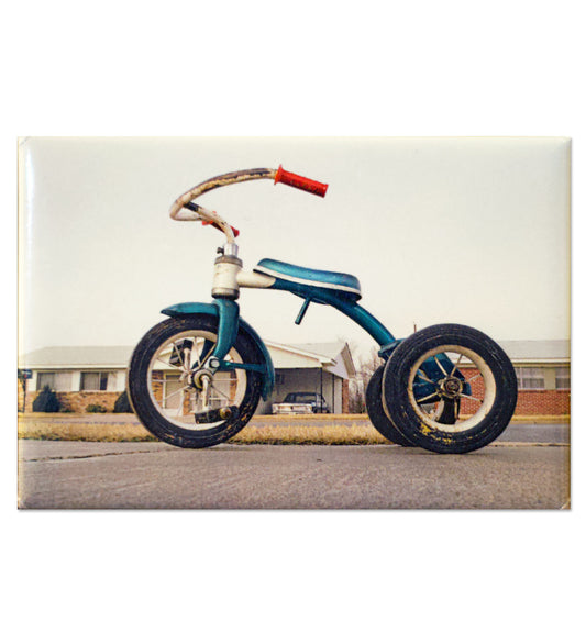 William Eggleston Fridge Magnet (Tricycle)