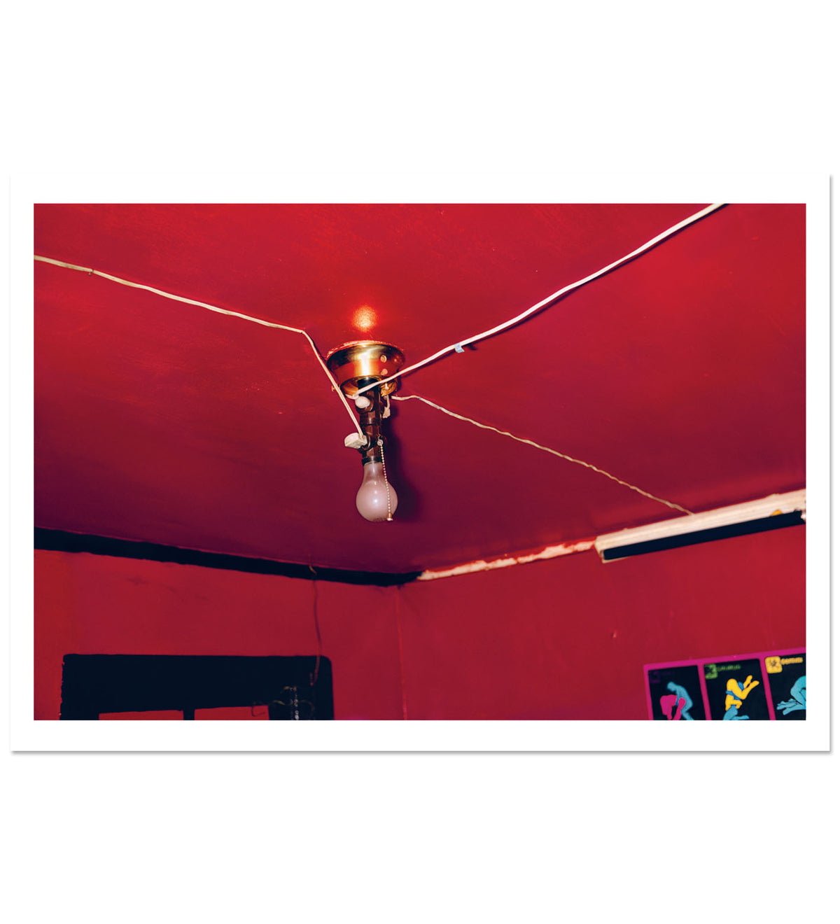 William Eggleston: Mantelpiece Card (Lightbulb)