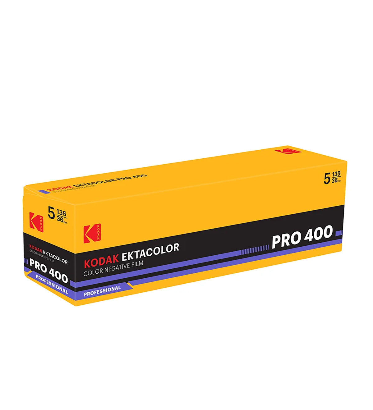 Eastman Kodak Ektacolor Pro 400 35mm Colour Film 5 Pack