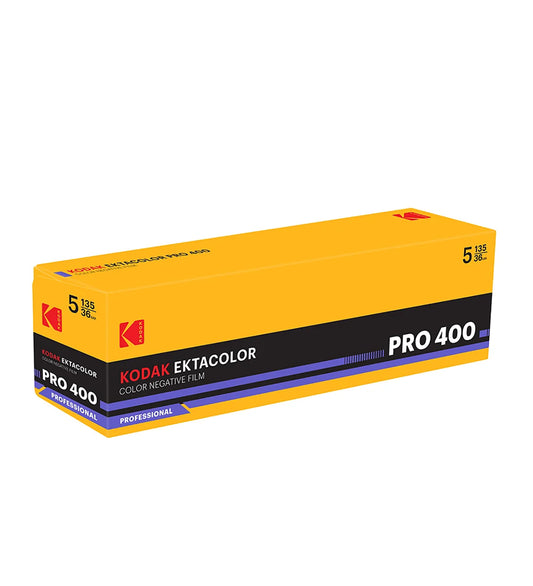 Eastman Kodak Ektacolor Pro 400 35mm Colour Film 5 Pack