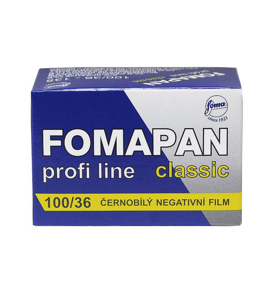 Fomapan 100 Classic 35mm Film 36 Exposures (£4.99 incl VAT)