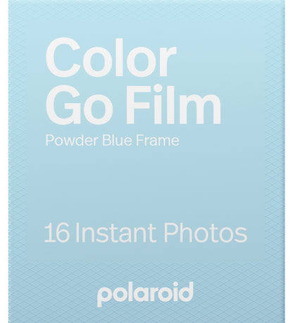 Polaroid Go Color Powder Blue Frame Instant Film Twin Pack