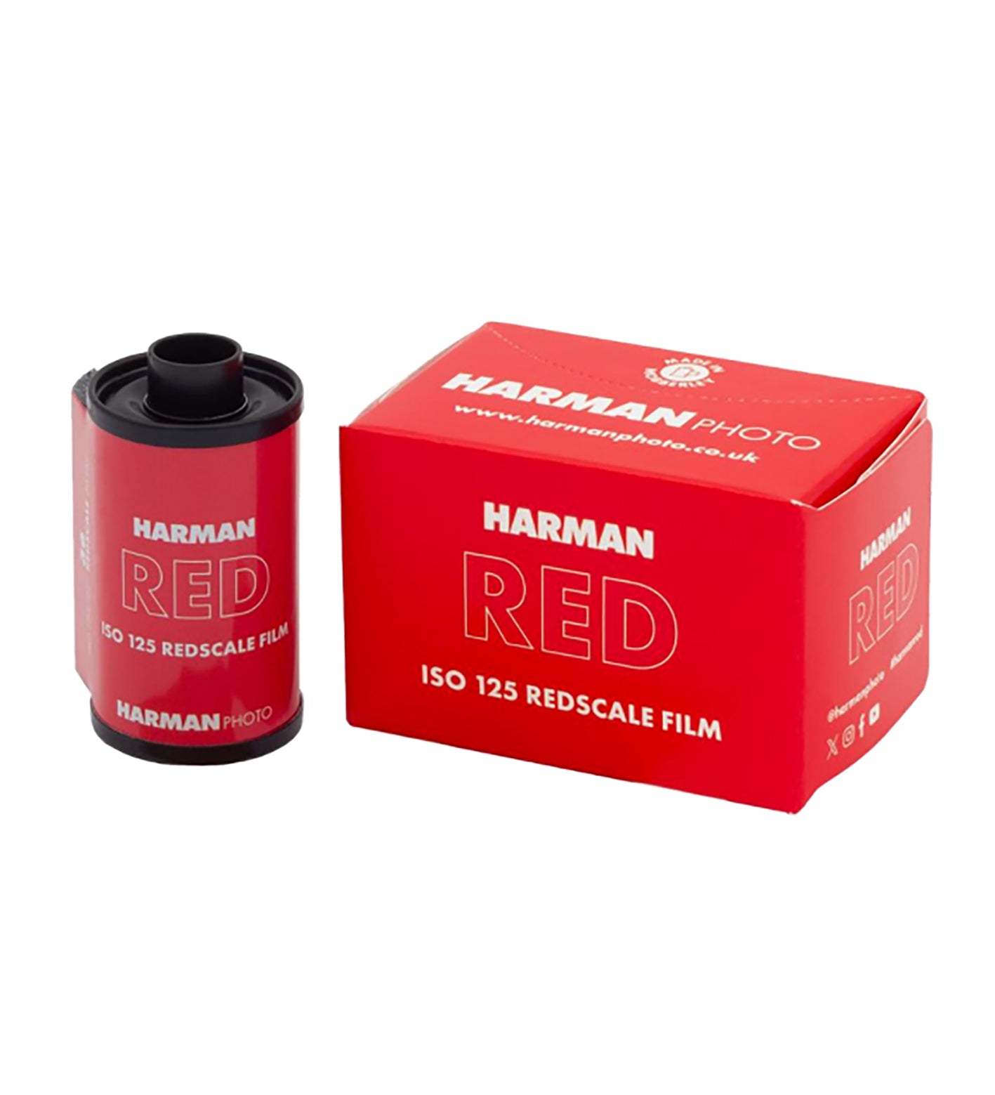 Harman Red 35mm Film 36 Exposures