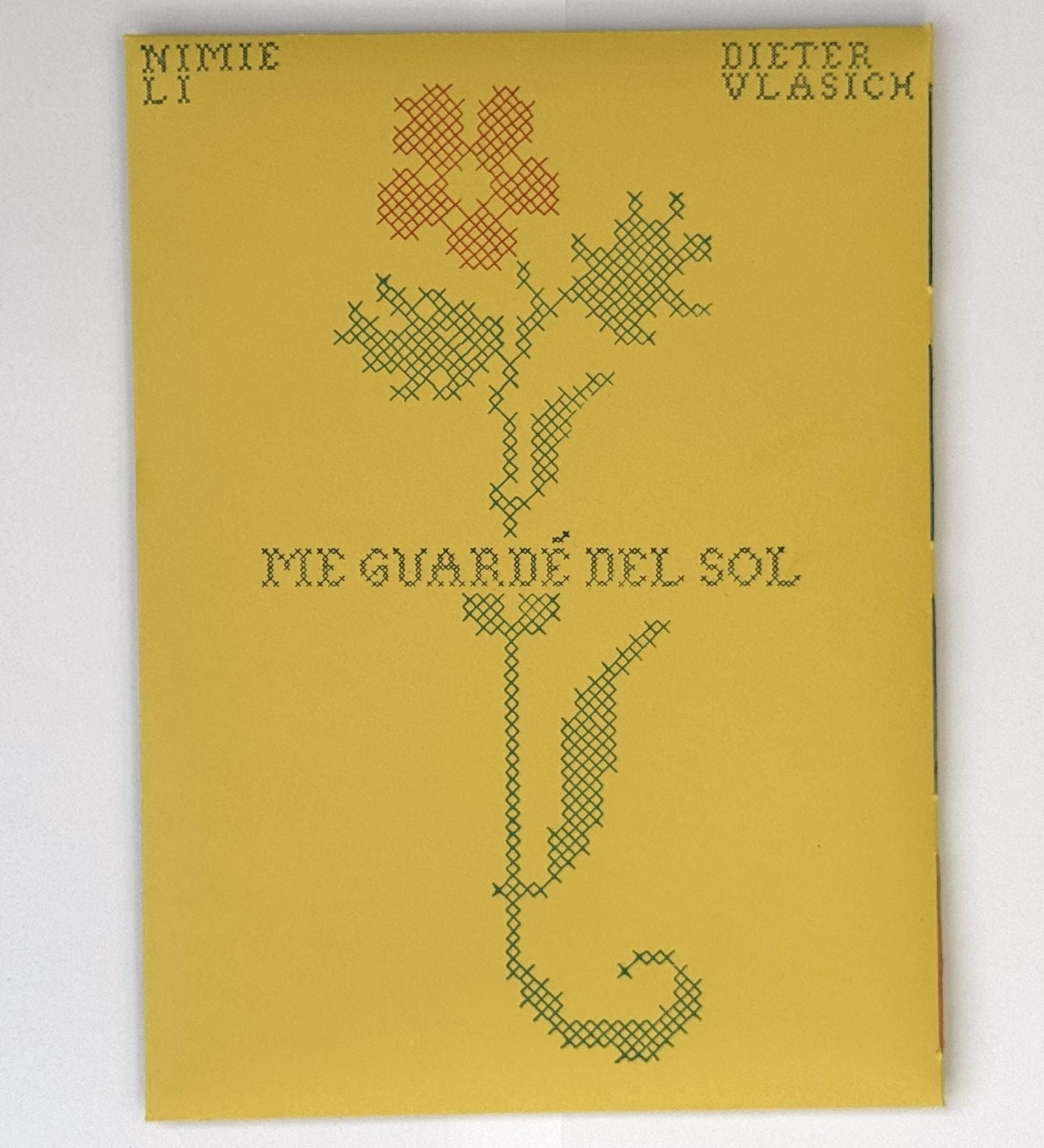 Nimie Li & Dieter Vlasich: Me Guardé del Sol (numbered and stamped)