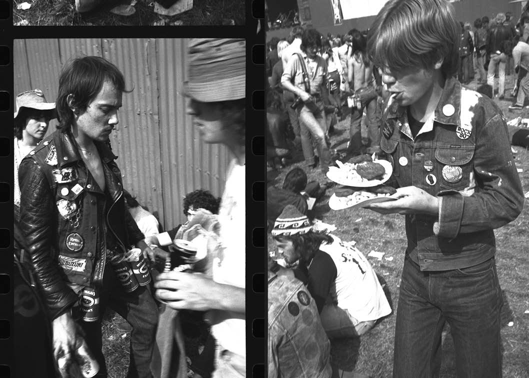 Peter Anderson — Glastonbury 1981 Reading 1980