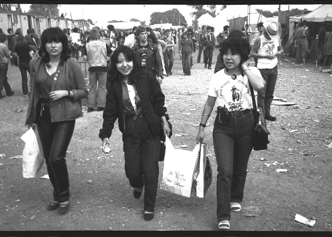 Peter Anderson — Glastonbury 1981 Reading 1980