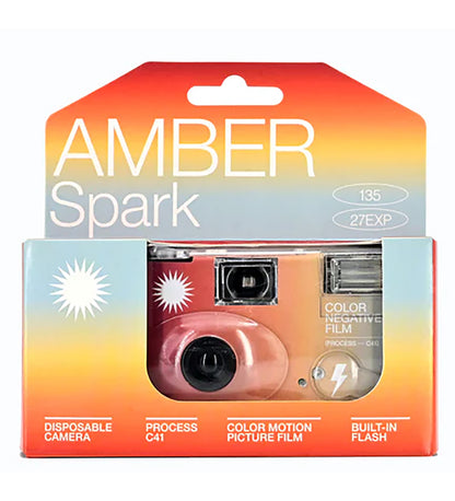 Retocolor Amber Spark 35mm Single Use Camera 27 exposures