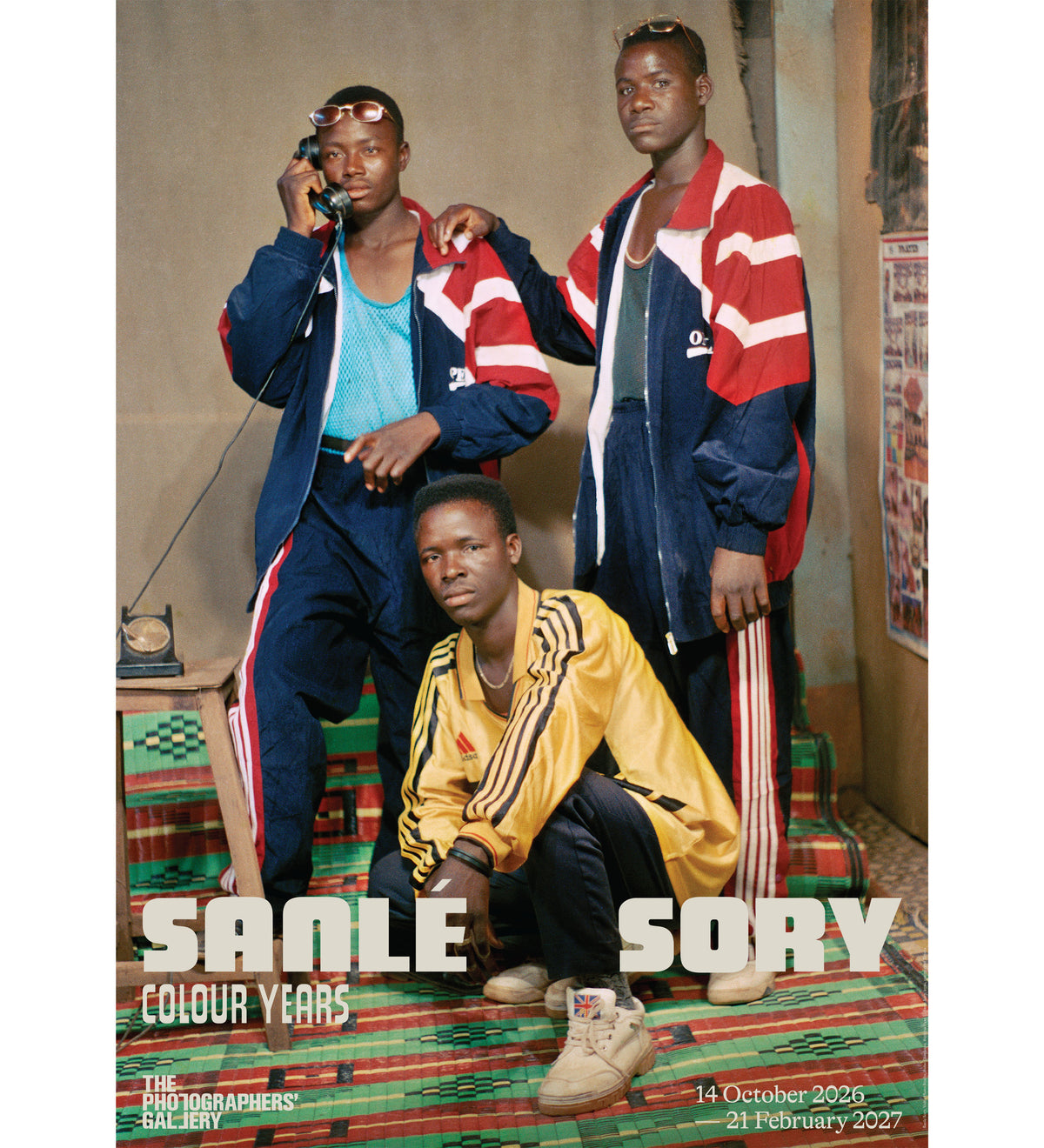 Sanlé Sory: Colour Years A2 Exhibition Poster (Trio)