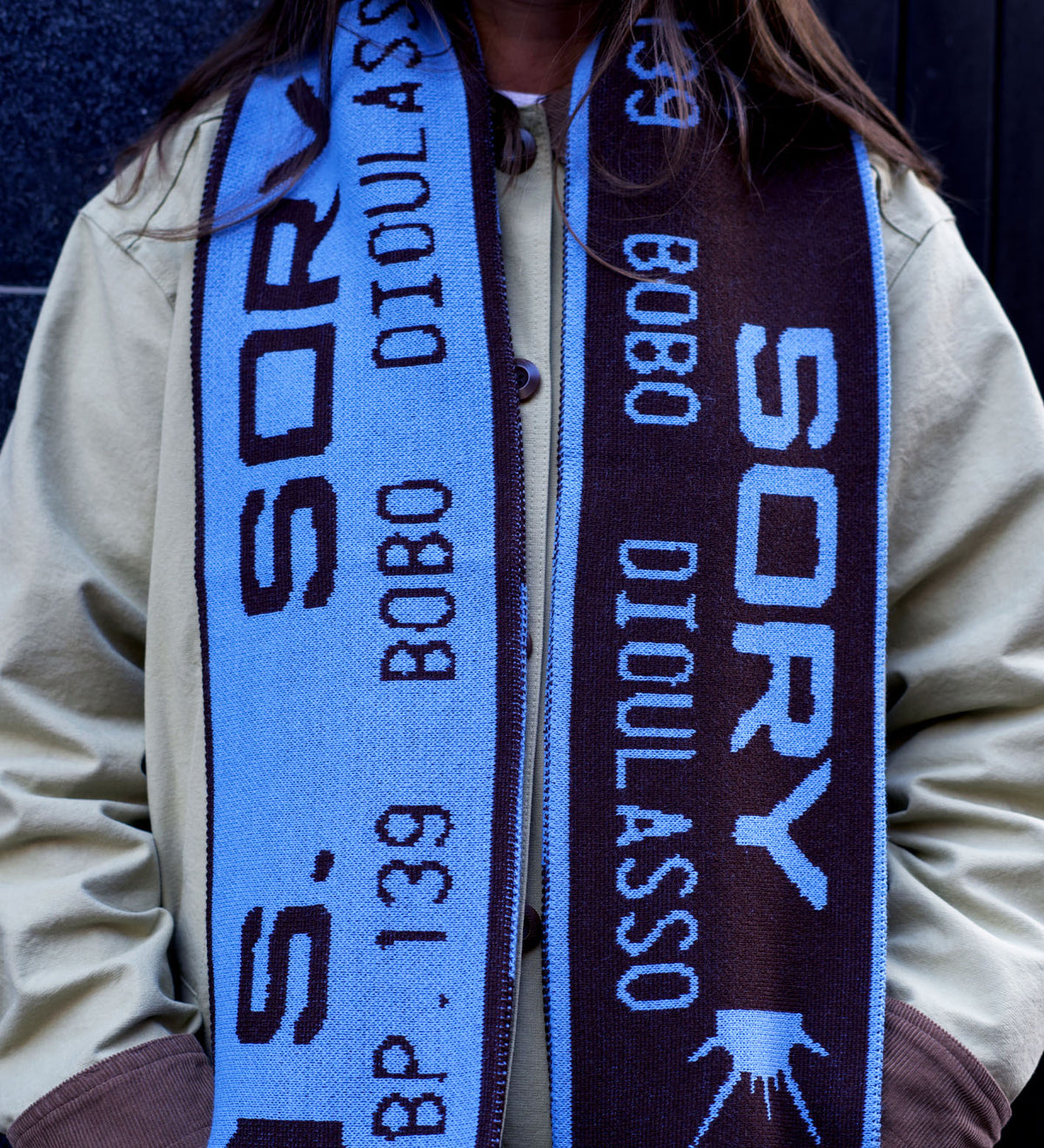 Sanlé Sory Fan Scarf