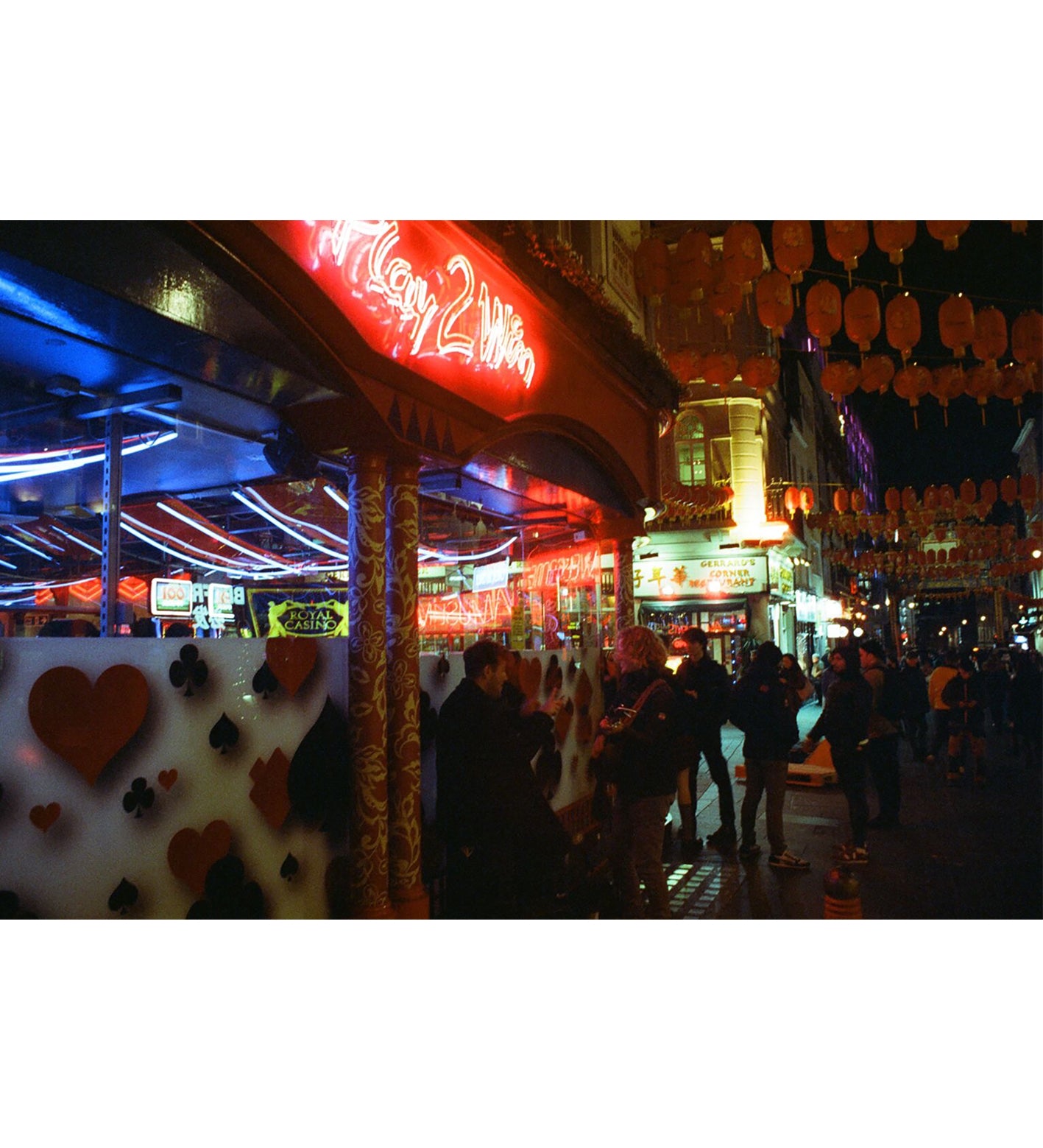 Soho Night Photowalk, includes 1x Cinestill 800T film