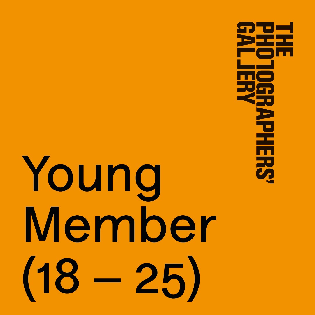 Orange background with the words Young Member (18-25 years) on