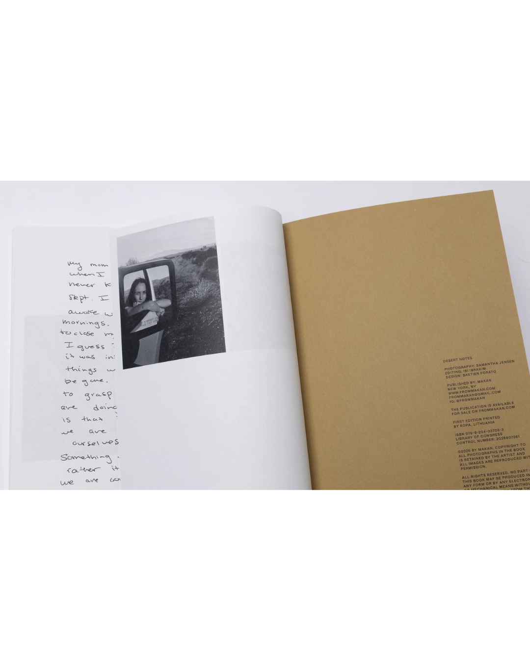 Samantha Jensen: Desert Notes
