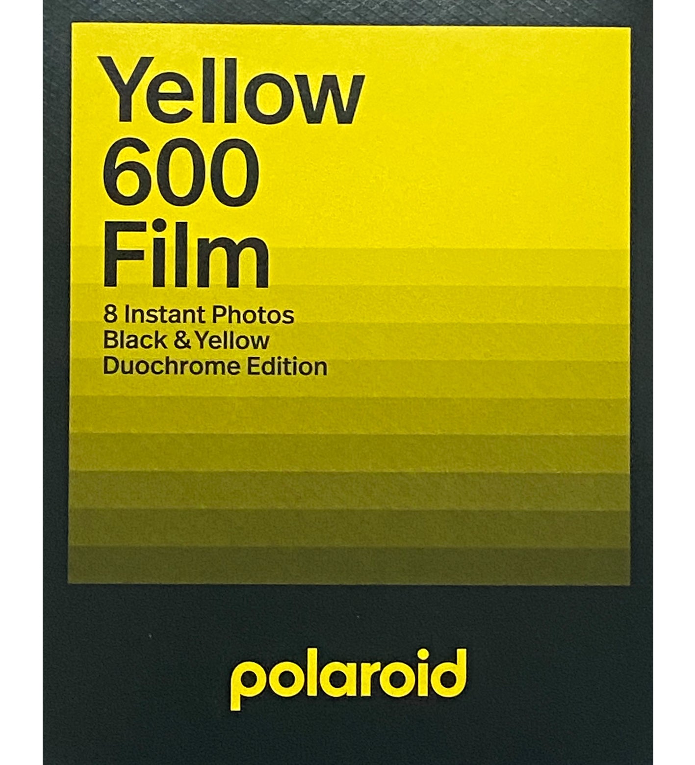 Polaroid Black & Yellow 600 Duochrome Edition Instant Film (£20.99 incl VAT)