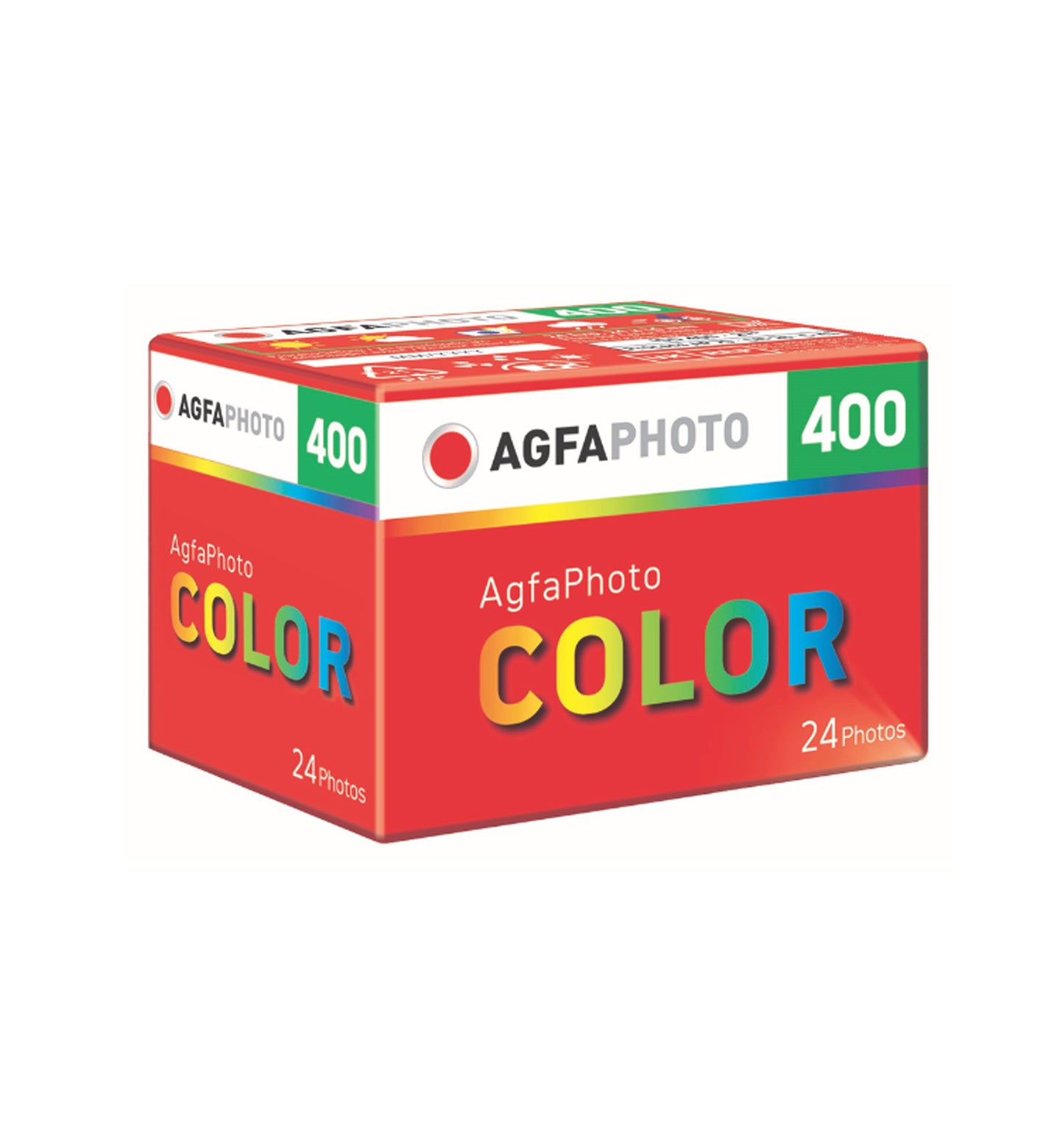 AGFA Colour 400 35mm Film 24 Exposures