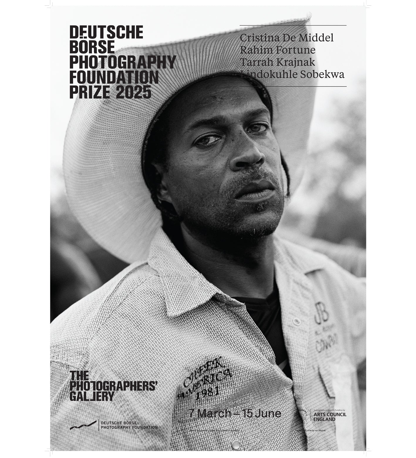 Deutsche Borse Photography Awards 2025  Poster A2: Rahim Fortune