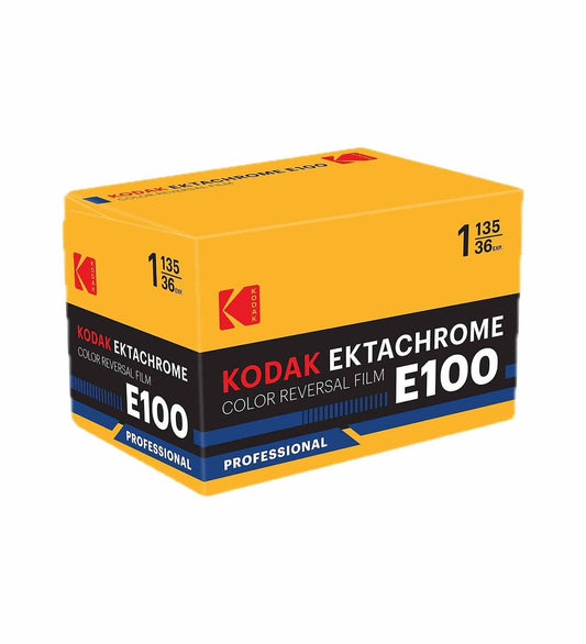Eastman Kodak Professional Ektachrome E100 35mm Colour Reversal Film 36 Exp