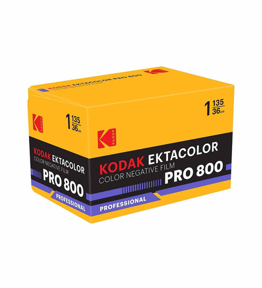 Eastman Kodak Ektacolor Pro 800 35mm Colour Film 36 Exp