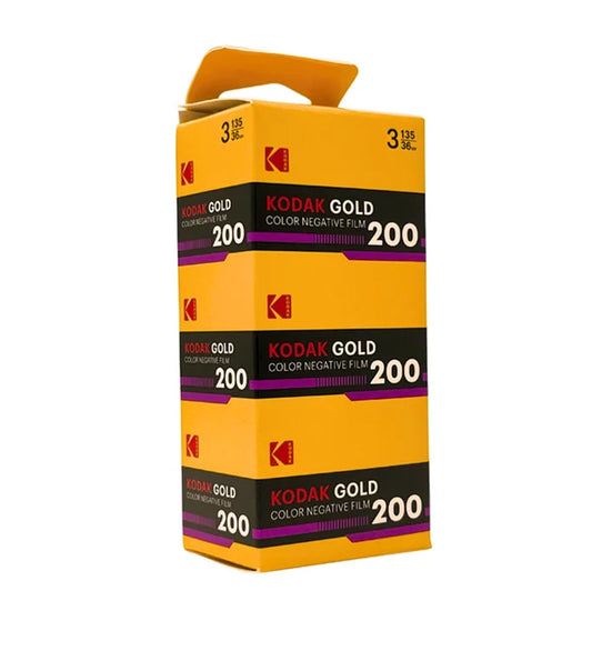 Eastman Kodak Gold 200 35mm Film 36 Exposures, 3 Pack