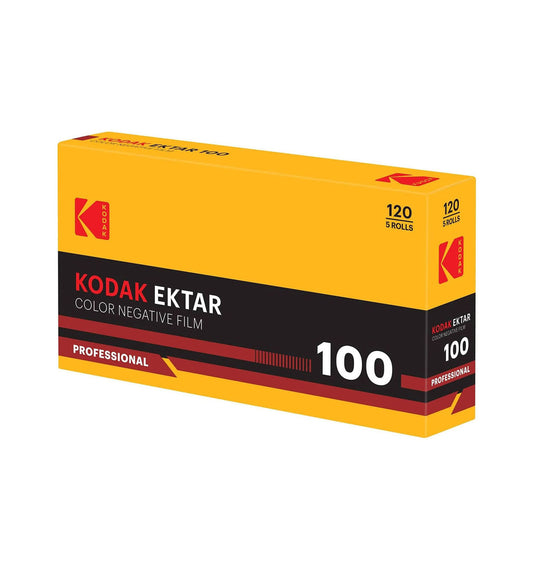 Eastman Kodak Ektar 100 120 Film, 5 Pack