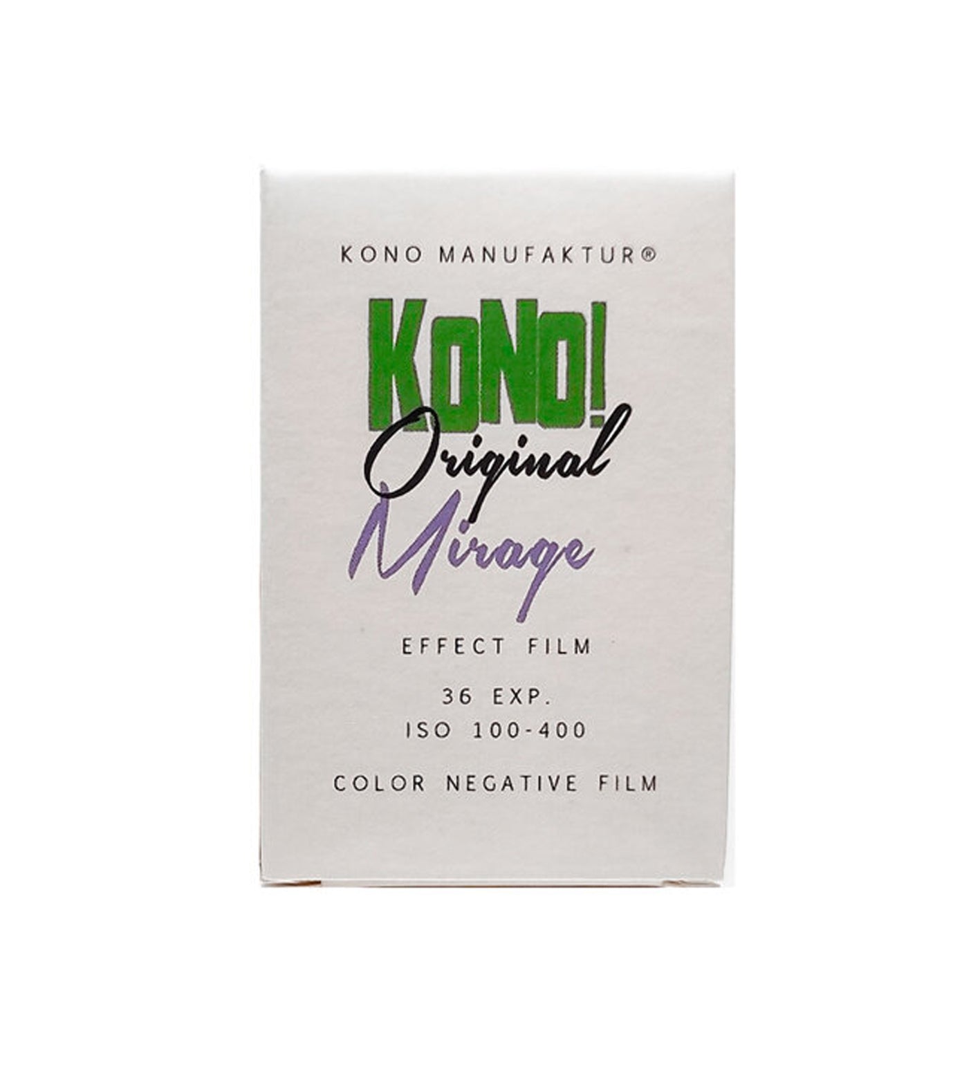 KONO! Original Mirage 35mm Film 36 Exposures (£18.99 incl VAT)
