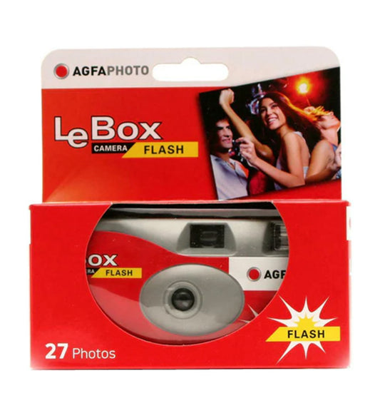 Agfa LeBox Flash Single Use Camera