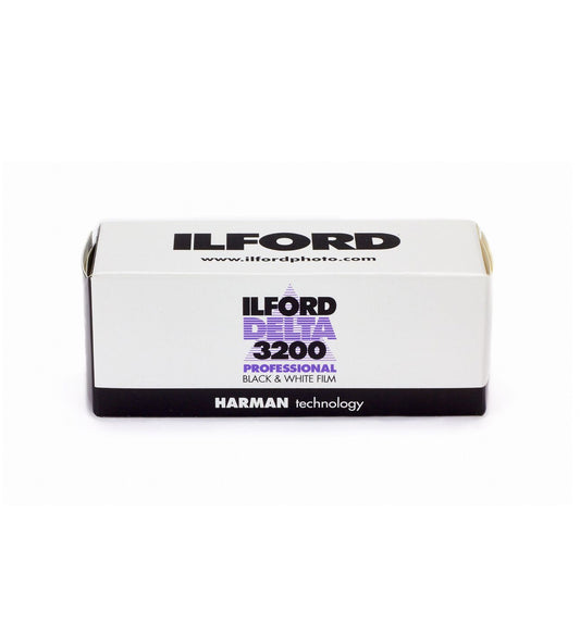 Ilford Delta 3200 120 Film (£7.50 incl VAT)