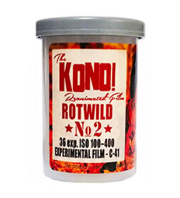 KONO! Original Rotwild No.2 Redscale 35mm Film 36 Exposures (£18.99 incl VAT)