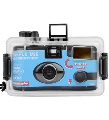 Lomography Simple Use Reusable Film Camera Analogue Aqua 400 (£42.90 incl VAT)