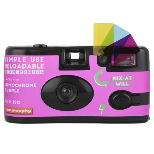 Lomography Simple Use Reusable Film Camera Lomochrome Purple (£22.90 incl VAT)