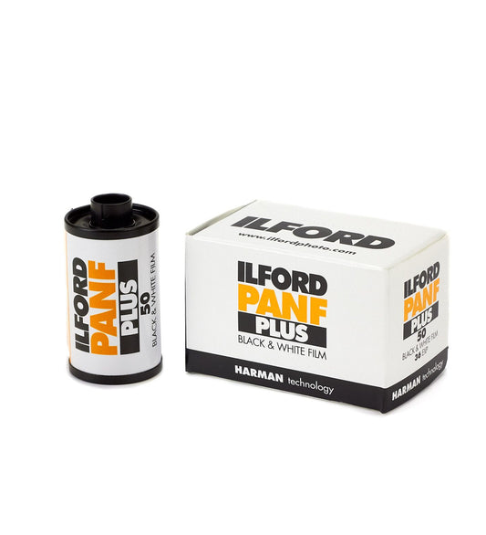 Ilford PAN F Plus 35mm Film 36 Exposures (£7.50 incl VAT)