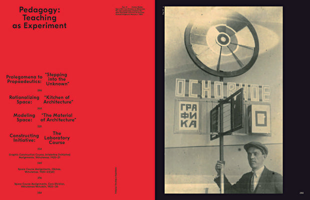 Avant-Garde as Method: Vkhutemas and the Pedagogy of Space, 1920–1930