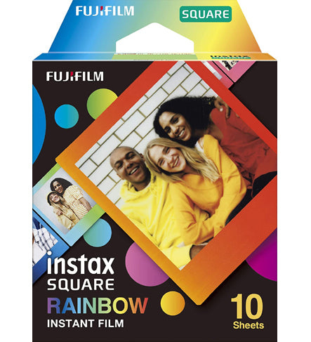 Fujifilm Instax Square Rainbow Instant Film (£8.99 incl VAT)