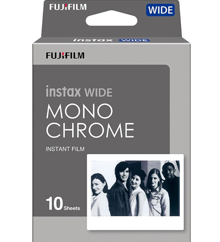 Fujifilm Instax Wide Monochrome Film (£11.99 incl VAT)