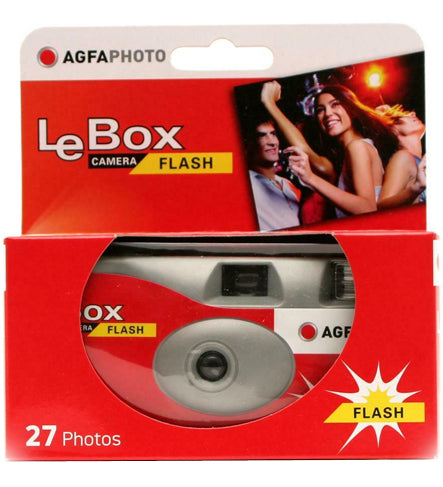 Agfa LeBox Flash Single Use Camera (£13.99 incl VAT)