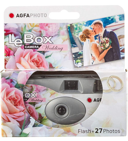 Agfa LeBox Wedding Single Use Camera (£9.99 incl VAT)