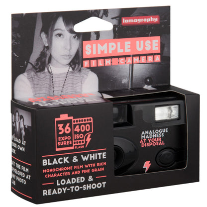 Lomography Simple Use Reusable Film Camera Black & White (£17.90 incl VAT)