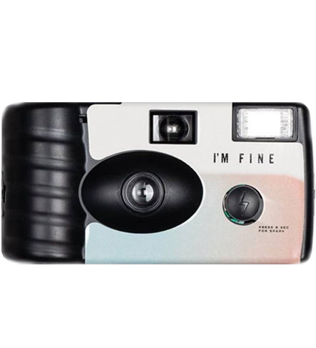 NINM Lab 'I'm Fine' Single Use Camera (£14.99 incl VAT)