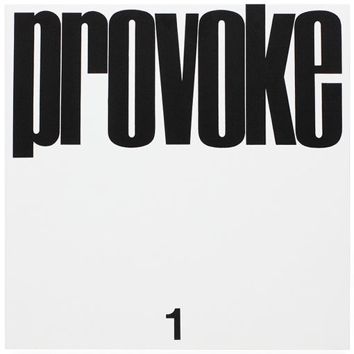 Daido Moriyama: Provoke: Complete Reprint of 3 Volumes (B 