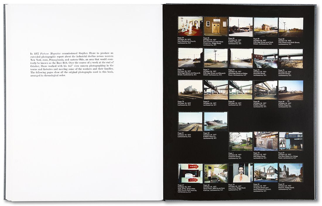 Stephen Shore: Steel Town (Signed)